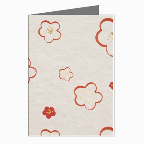 Floral Pattern Greeting Cards (Pkg of 8) from ArtsNow.com Left