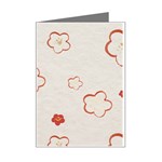 Floral Pattern Mini Greeting Card