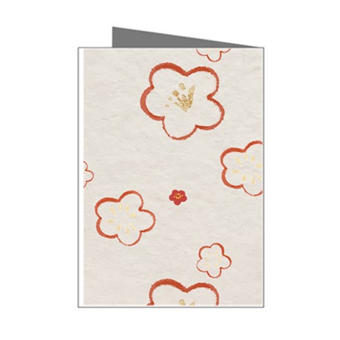 Floral Pattern Mini Greeting Card from ArtsNow.com Right