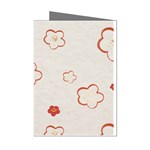 Floral Pattern Mini Greeting Cards (Pkg of 8)