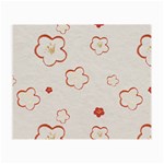 Floral Pattern Small Glasses Cloth