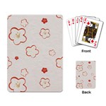 Floral Pattern Playing Cards Single Design (Rectangle)