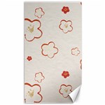 Floral Pattern Canvas 40  x 72 