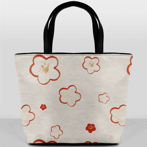 Floral Pattern Bucket Bag from ArtsNow.com Front