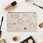 Floral Pattern Cosmetic Bag (Medium)