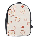 Floral Pattern School Bag (Large)