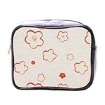 Floral Pattern Mini Toiletries Bag (One Side)