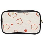 Floral Pattern Toiletries Bag (One Side)