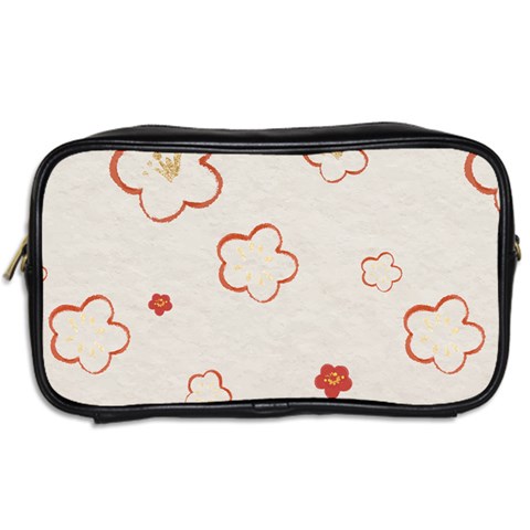 Floral Pattern Toiletries Bag (Two Sides) from ArtsNow.com Back