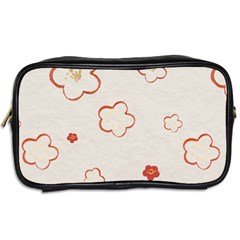 Floral Pattern Toiletries Bag (Two Sides) from ArtsNow.com Back