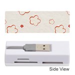 Floral Pattern Memory Card Reader (Stick)