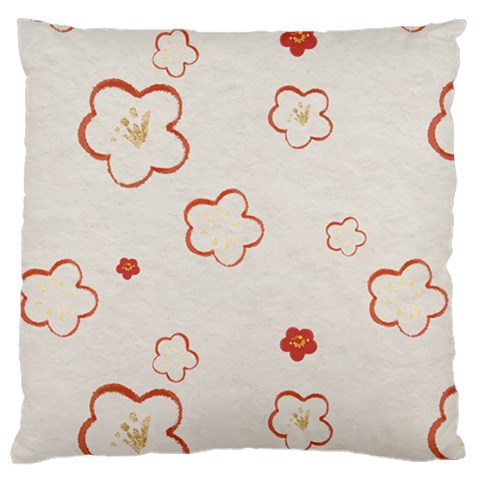 Floral Pattern Large Cushion Case (One Side) from ArtsNow.com Front