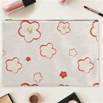 Floral Pattern Cosmetic Bag (XXL)