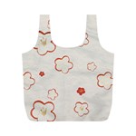 Floral Pattern Full Print Recycle Bag (M)