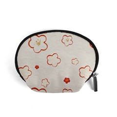 Floral Pattern Accessory Pouch (Small) from ArtsNow.com Front