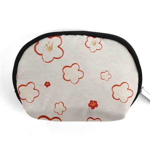 Floral Pattern Accessory Pouch (Medium) from ArtsNow.com Front