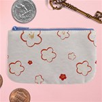 Floral Pattern Large Coin Purse