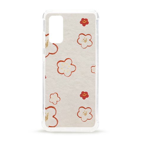 Floral Pattern Samsung Galaxy S20 6.2 Inch TPU UV Case from ArtsNow.com Front