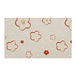 Floral Pattern Banner and Sign 5  x 3 