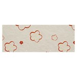 Floral Pattern Banner and Sign 8  x 3 