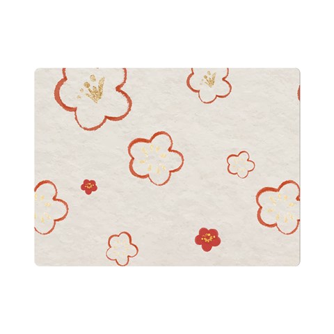 Floral Pattern Premium Plush Fleece Blanket (Mini) from ArtsNow.com 35 x27  Blanket Front