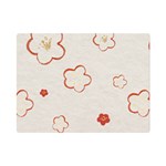 Floral Pattern Premium Plush Fleece Blanket (Mini)