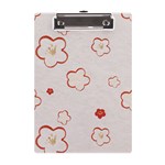 Floral Pattern A5 Acrylic Clipboard