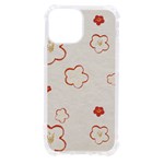 Floral Pattern iPhone 13 mini TPU UV Print Case