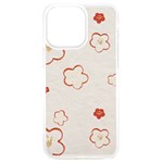 Floral Pattern iPhone 15 Pro Max TPU UV Print Case