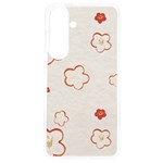 Floral Pattern Samsung Galaxy S24 6.2 Inch TPU UV Case