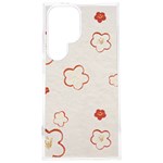 Floral Pattern Samsung Galaxy S24 Plus 6.7 Inch TPU UV Case