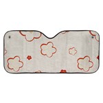 Floral Pattern Car Windshield Sunshade