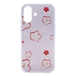 Floral Pattern iPhone 16 TPU UV Print Case