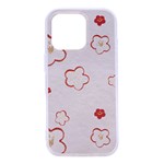 Floral Pattern iPhone 16 Plus TPU UV Print Case