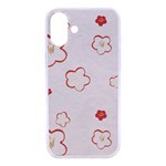 Floral Pattern iPhone 16 Pro TPU UV Print Case