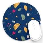 Cute Korean Pattern Round Mousepad