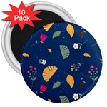 Cute Korean Pattern 3  Magnets (10 pack) 