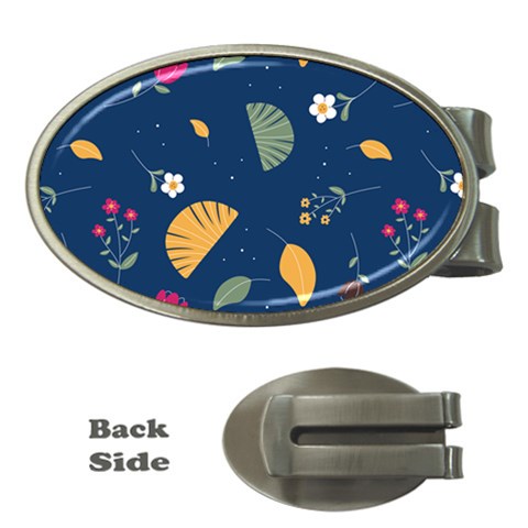 Cute Korean Pattern Money Clips (Oval)  from ArtsNow.com Front