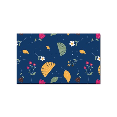 Cute Korean Pattern Sticker (Rectangular) from ArtsNow.com Front