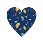 Cute Korean Pattern Heart Magnet