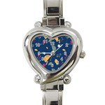 Cute Korean Pattern Heart Italian Charm Watch