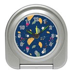 Cute Korean Pattern Travel Alarm Clock