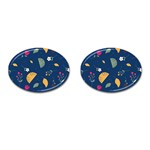 Cute Korean Pattern Cufflinks (Oval)