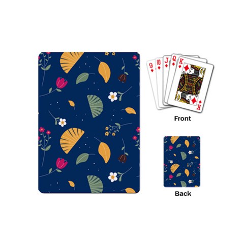 Cute Korean Pattern Playing Cards Single Design (Mini) from ArtsNow.com Back