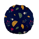 Cute Korean Pattern Standard 15  Premium Round Cushions