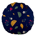 Cute Korean Pattern Large 18  Premium Round Cushions