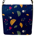 Cute Korean Pattern Flap Closure Messenger Bag (S)