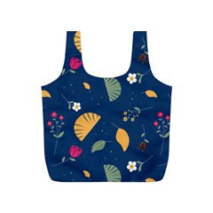 Cute Korean Pattern Full Print Recycle Bag (S) from ArtsNow.com Front