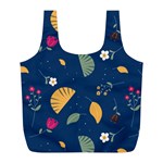 Cute Korean Pattern Full Print Recycle Bag (L)