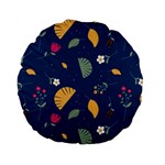 Cute Korean Pattern Standard 15  Premium Flano Round Cushions